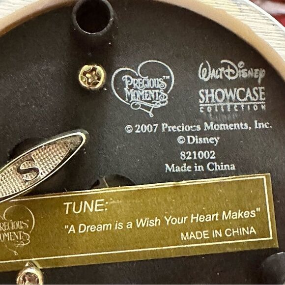 Precious Moments Disney CINDERELLA Music Box - Picture 5 of 7